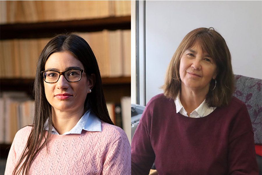 Alba Martínez y Concha Prieto
