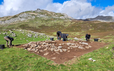 El INCIPIT realiza excavaciones arqueológicas en enclaves pastoriles de las Fuentes del Sil (Babia, León)