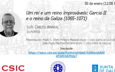 Mañana comienza la V edición del ciclo de webinarios divulgativos del IEGPS “Vidas medievales entre Galicia y Portugal”